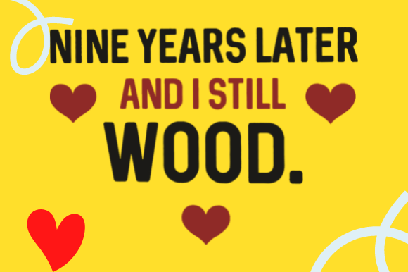 FUNNY 9TH ANNIVERSARY GIFT: A Designer's Review