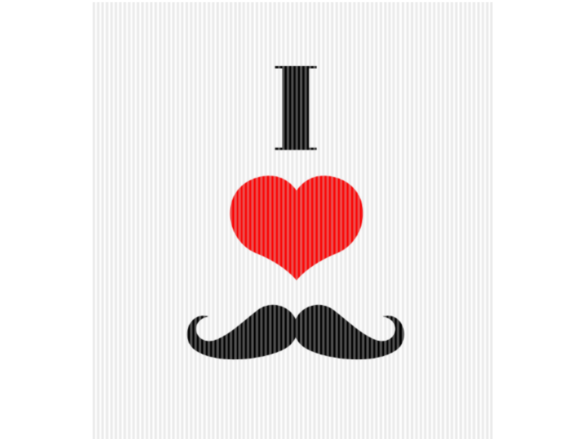 I Love Dad Mustache Design: A Pro Review for Father's Day