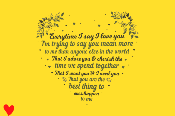 I Love You Plaque Heart: A Designer's Review