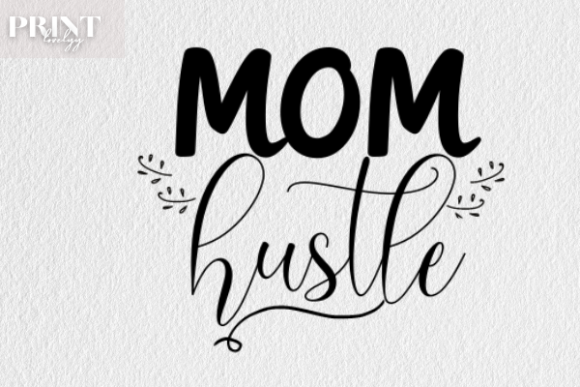 Mom Hustle: A Designer's Take on This Bold Embroidery Quote
