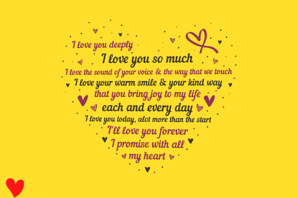 Review: LOVE SIGN HEART GIFT for HIM for HER Design