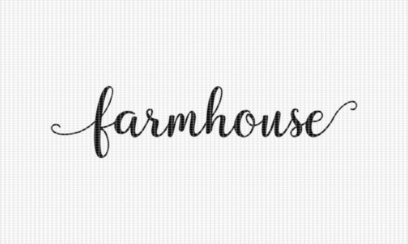 Reviewing Farmhouse SVG JPG for Embroidery