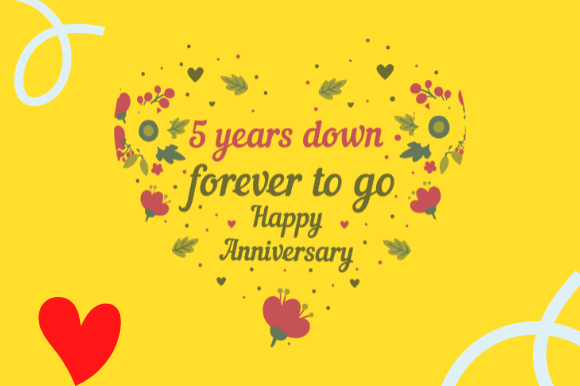 Reviewing the Funny 5th Wedding Anniversary Design