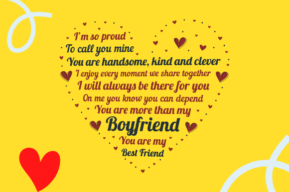 Reviewing the Heart Boyfriend Birthday Christmas Design